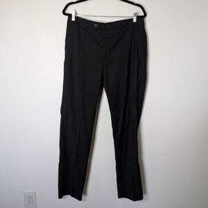 Calvin Klein Men's Sleek Black Trousers Slim Fit